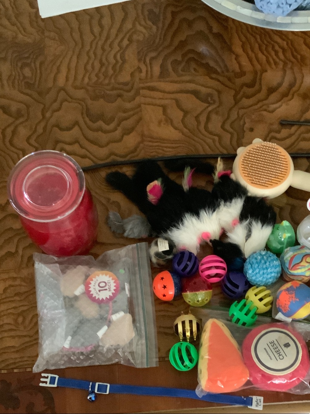 Assorted Cat Toys, brush and so much more